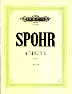 SPOHR L.-Duos Op.  3 per 2 Violini (Herrmann)