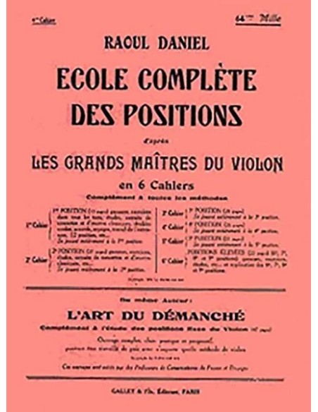 DANIEL R.-Violin Masters 1st: (1st Position) for Violin