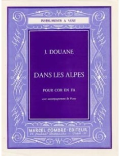 DOUANE J.-Dans les Alpes per corno e pianoforte