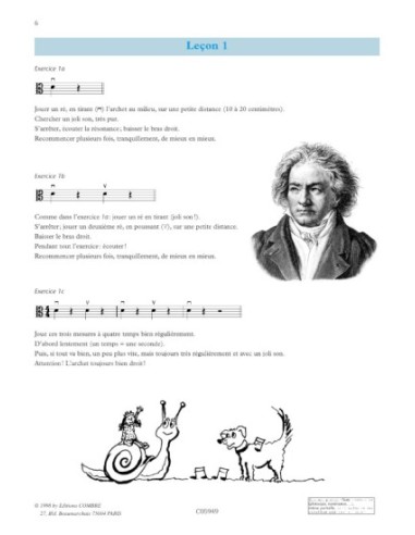 JOUBERT C.H.-Methode Vol.1: 32 leçons débutants per Viola