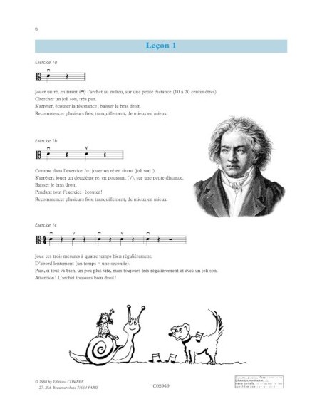 JOUBERT C.H.-Methode Vol.1: 32 leçons débutants per Viola