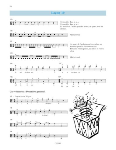 JOUBERT C.H.-Methode Vol.1: 32 leçons débutants per Viola