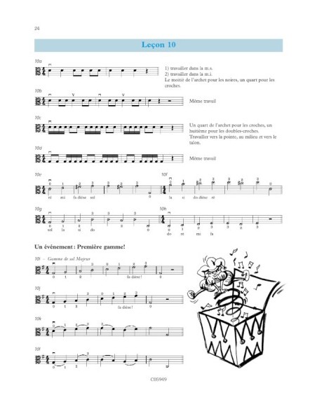 JOUBERT C.H.-Methode Vol.1: 32 leçons débutants per Viola