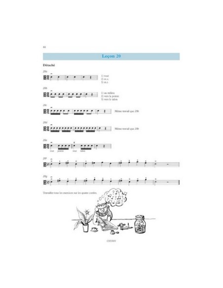JOUBERT C.H.-Methode Vol.1: 32 leçons débutants per Viola