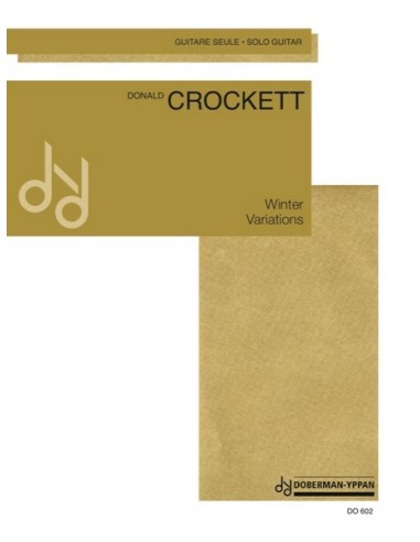 CROCKETT D.-Winter Variations for Guitar