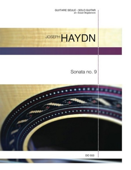 HAYDN J.-Sonate Nr. 9 für Gitarre (Bogdanovic)