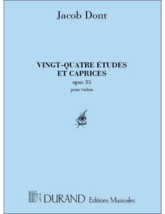DONT J.-Studi e Caprichos Op.35 per Violino