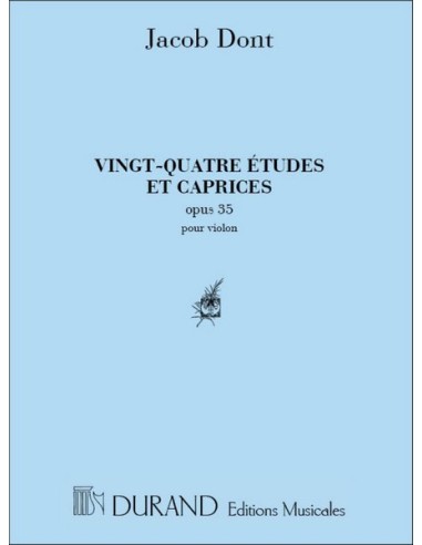 DONT J.-Studi e Caprichos Op.35 per Violino
