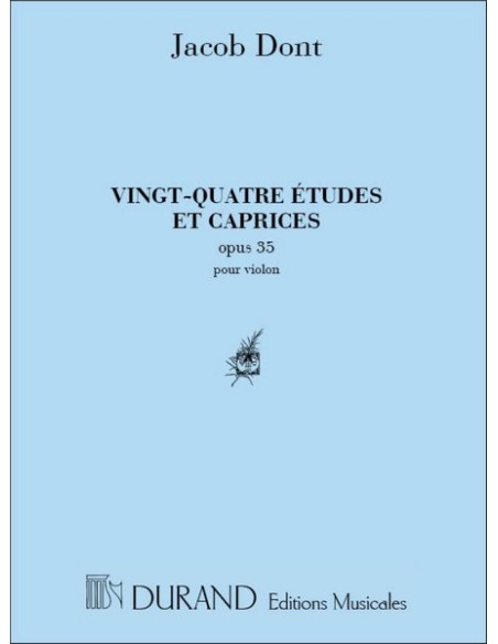 DONT J.-Studi e Caprichos Op.35 per Violino