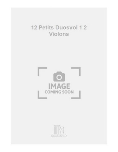 MACAS J.F.-Duos (12) Vol.1 pour 2 violons