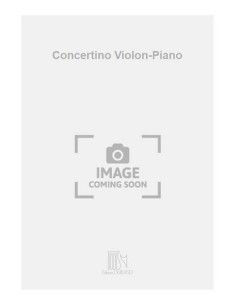 PASCAL C.-Concertino para Violin y Piano