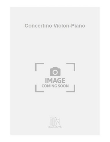 PASCAL C.-Concertino per Violino e Pianoforte