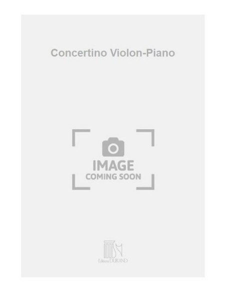 PASCAL C.-Concertino per Violino e Pianoforte