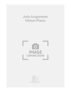 SAINT SAENS C.-Jota Aragonesa Op.64 per Violino e Pianoforte