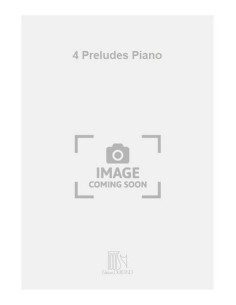 TCHEREPNIN A.-Preludi (4) per pianoforte