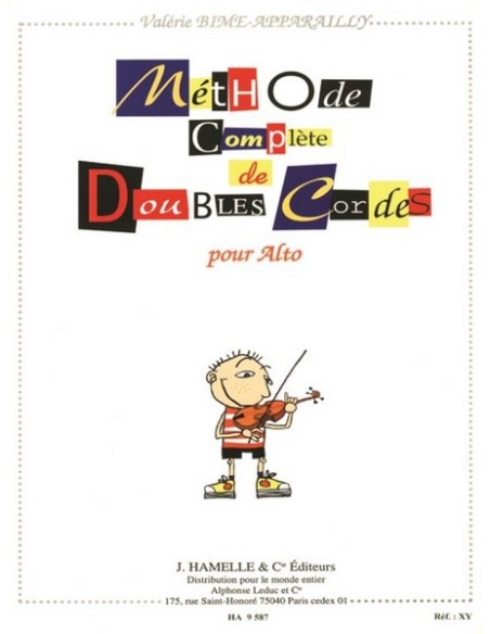 BIME & APPARAILLY-Complete Method of Double Cords for Viola