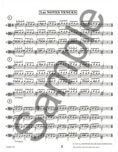 BIME & APPARAILLY-Complete Method of Double Cords for Viola