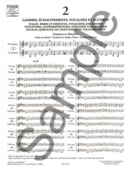 CAENS T.-Basic Systems Vol.2: Scale, Vocalizzazioni e Accordi per Tromba