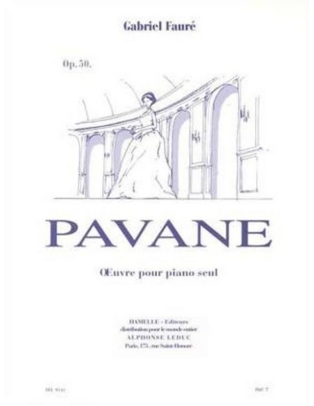 FAURE G.-Pavane Op.50 pour piano