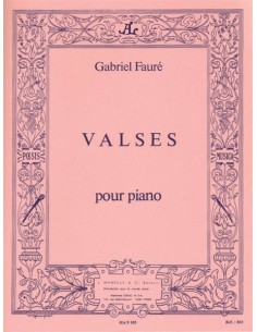 FAURE G.-Caprices Valses (4) pour piano
