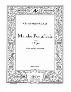 WIDOR C.M.-Marché Pontificale pour orgue