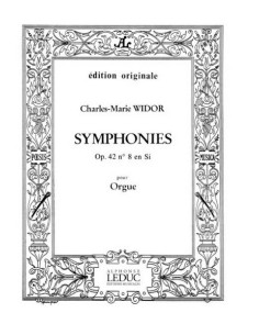 WIDOR C.M.-Symphony No. 8 Op.42 for Organ