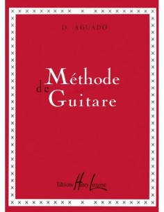 AGUADO D.-Guitar Method per chitarra (Dussart)