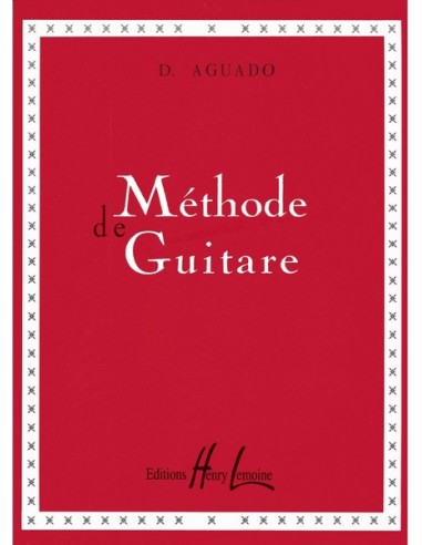 AGUADO D.-Guitar Method per chitarra (Dussart)