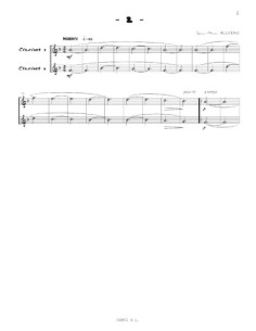 ALLERME-Duets Hits for 2 Clarinets 2