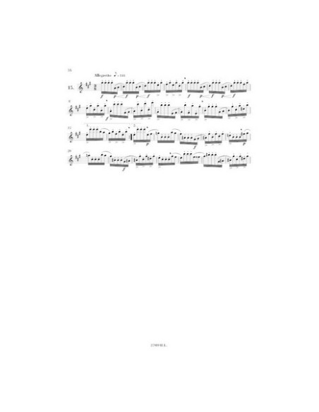 ANDERSEN J.-Progressive Etüden (24) für Flöte (Lambert)