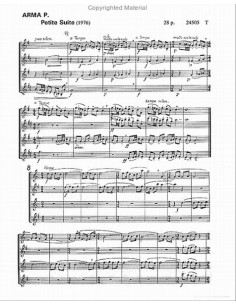 ARMA P.-Petite Suite für 4 Saxophone 2