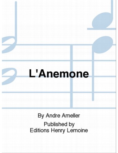 ALLERME-L'Anemone for Oboe
