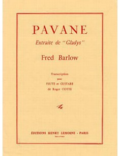 BARLOW F.-Pavane per flauto e chitarra (Cotte)