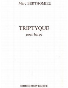 BERTHOMIEU M.-Triptyque for Harp