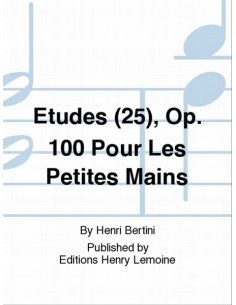 BERTINI H.-Estudios Op.100 para Piano