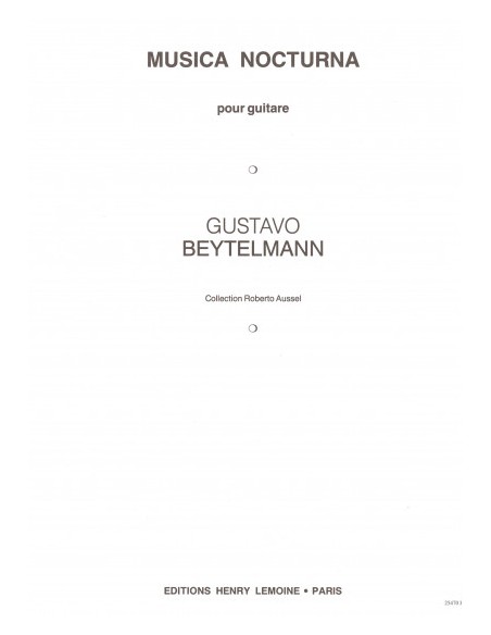 BEYTELMANN G.-Night Musica per chitarra