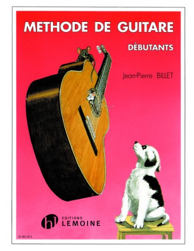 BILLET J.P.-Méthode de guitare débutants