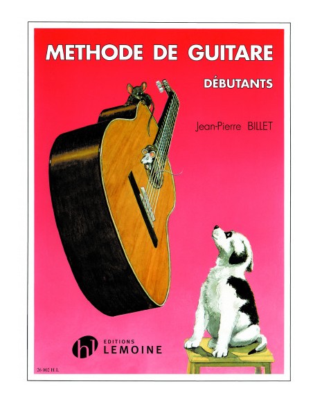 BILLET J.P.-Méthode de guitare débutants