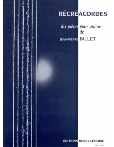 BILLET J.P.-Recreacordes per Chitarra