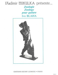 BLAHA I.-Zoologie per chitarra
