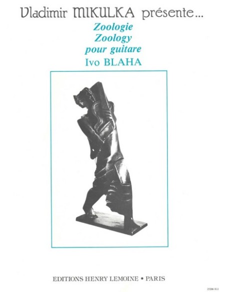 BLAHA I.-Zoologie pour guitare