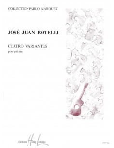 BOTELLI J.J.-Quattro varianti per chitarra