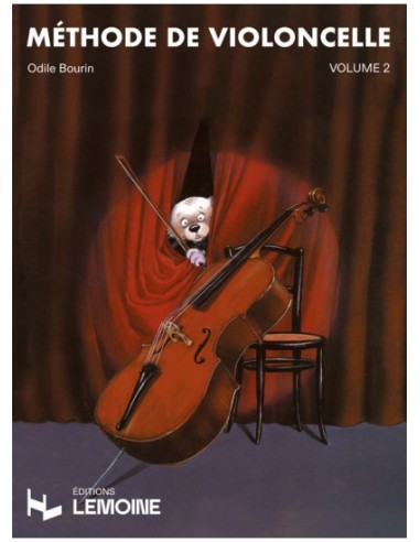 BOURIN O.-Methode 2º für Violoncello