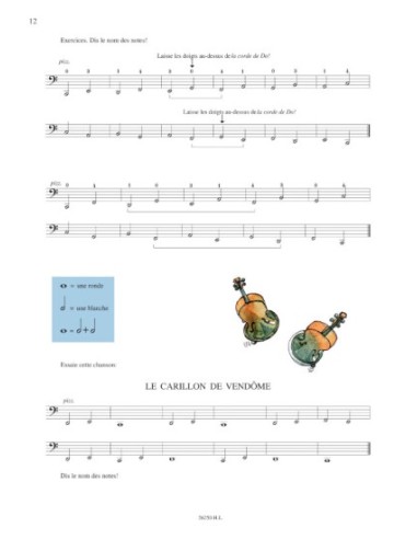 BOURIN O.-Methode 1º (Debutants) for Cello