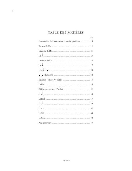BOURIN O.-Methode 1º (Debutants) for Cello
