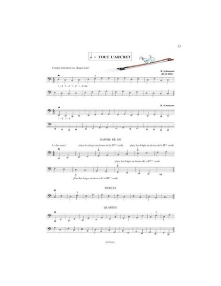 BOURIN O.-Methode 1º (Debuttanti) per violoncello