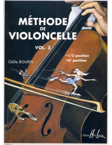 BOURIN O.-Methode 3º per violoncello