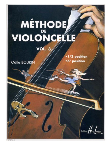 BOURIN O.-Methode 3º pour violoncelle