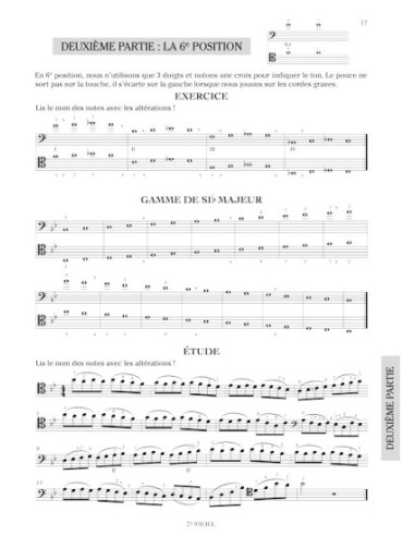 BOURIN O.-Methode 3º pour violoncelle