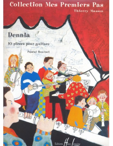 BOURNET P.-Dennia (10 pezzi) per chitarra